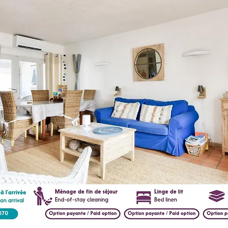 Vakantiehuis Maison Pour 8, Plage A 50 M, Jardin & Clim *
