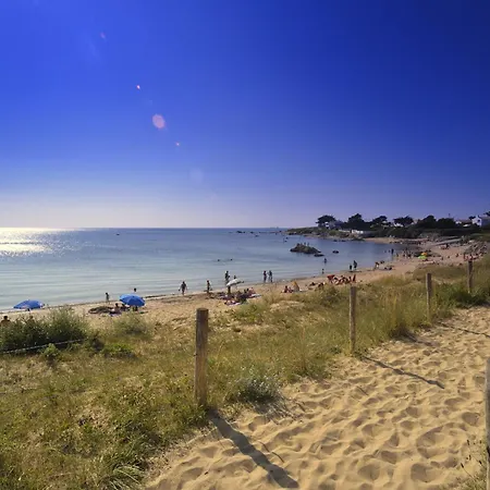 בית נופש Maison Pour 8, Plage A 50 M, Jardin & Clim *